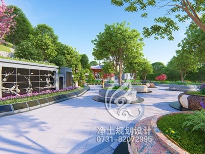 生態(tài)節地葬示范墓區