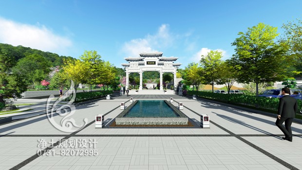 寧波市奉化區莼湖陵園規劃方案